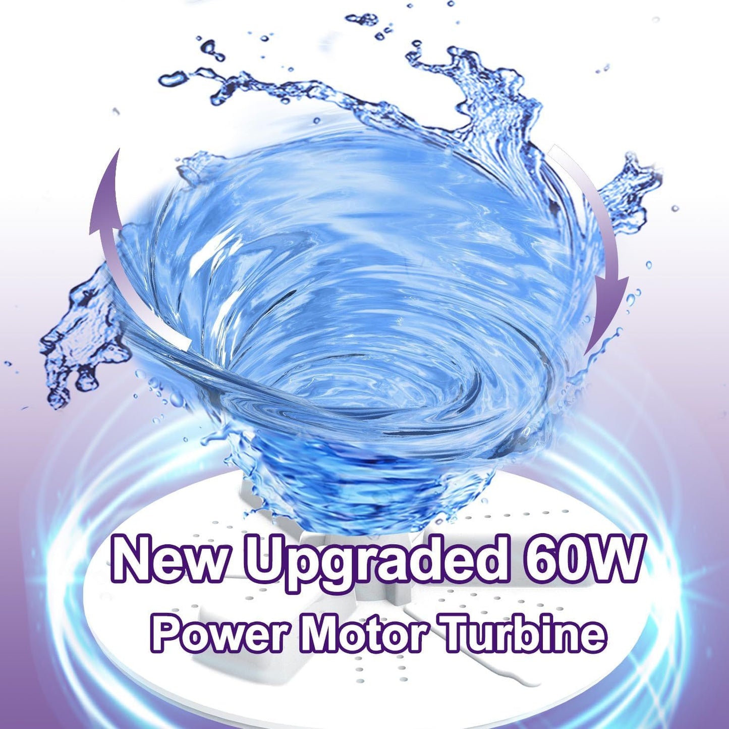Portable 10L Foldable Washing Machine – Compact 3-Mode Washer for Travel & Small Spaces