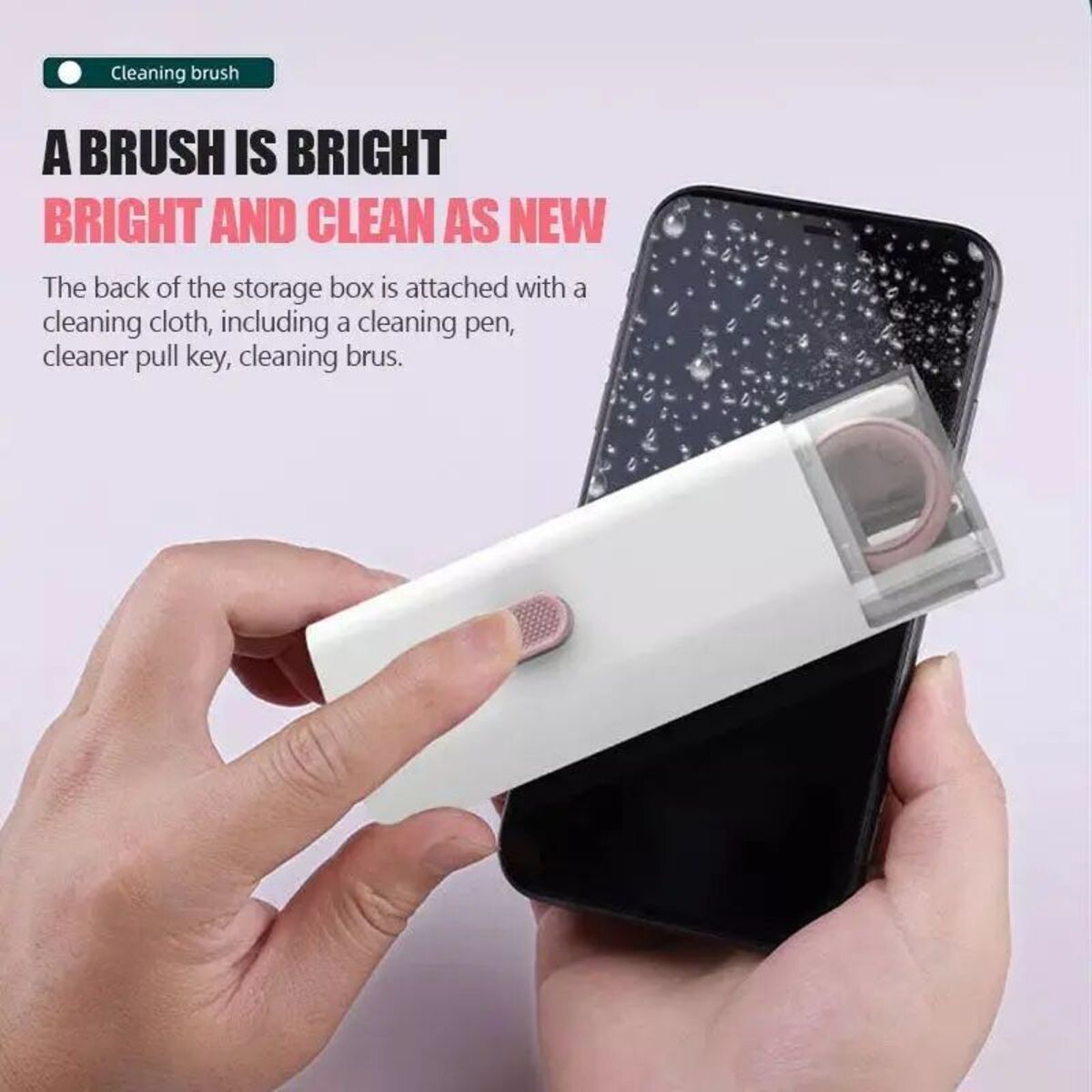 7-in-1 Multifunctional Cleaning Brush Kit – Keyboard, Headset & Electronics Cleaner