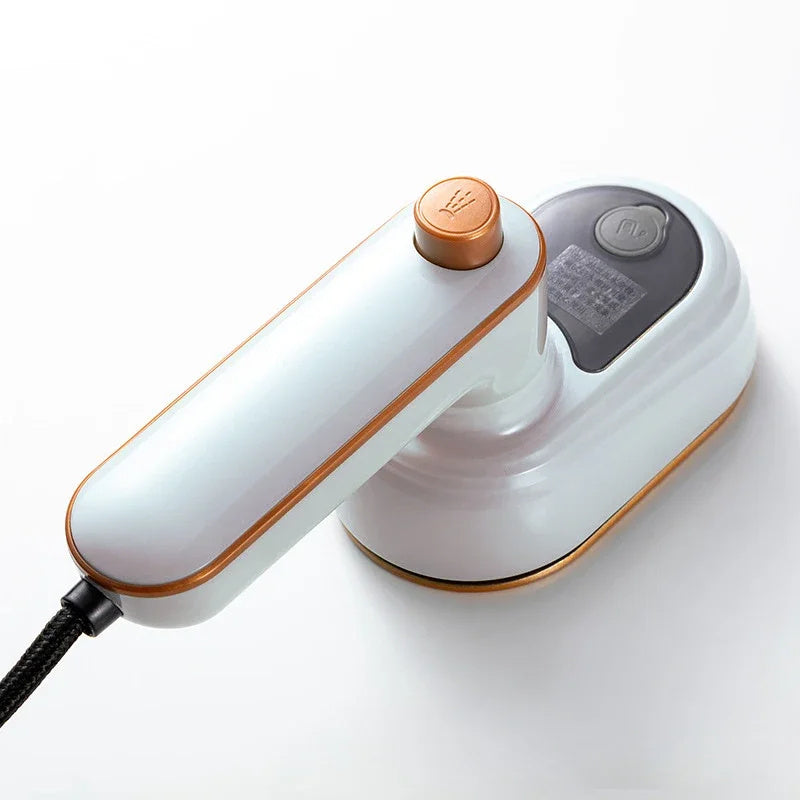 Mini Rotating Handheld Steam Iron – Wet & Dry Portable Garment Steamer (180°)