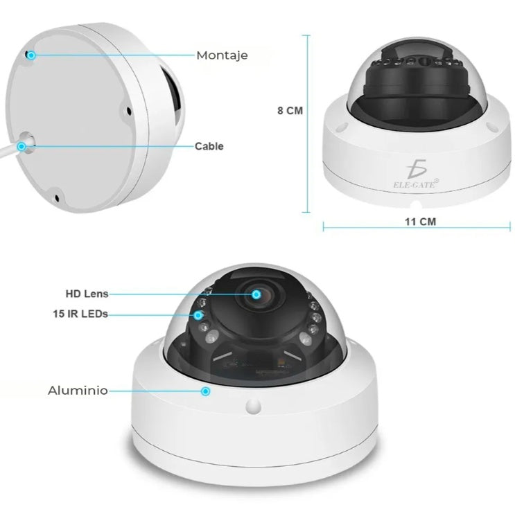 4MP 4X Zoom Surveillance Camera with POE Output – Indoor & Outdoor Security