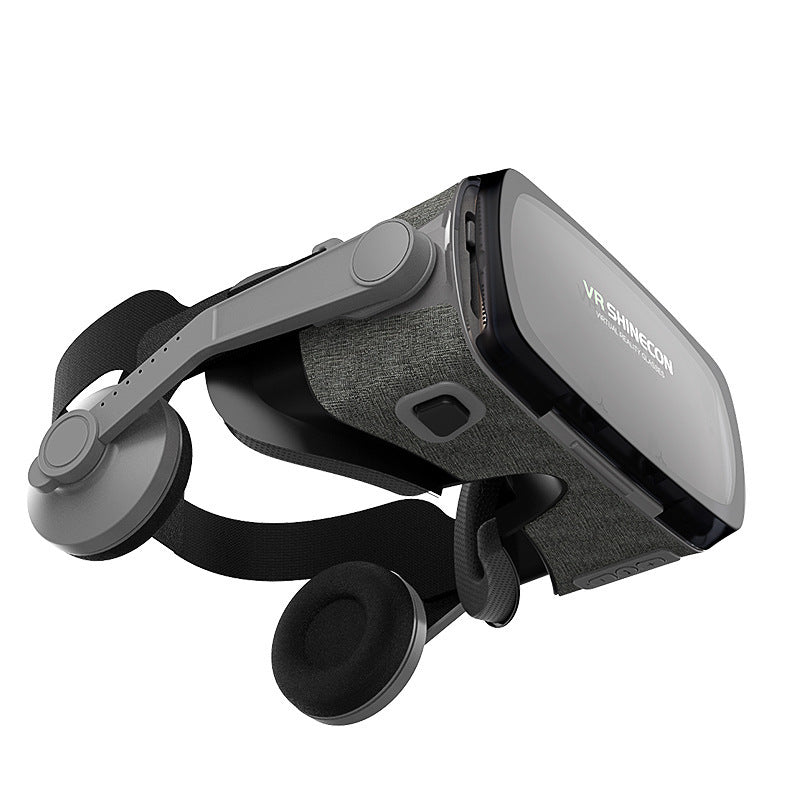 VR SHINECON 3D Virtual Reality Headset with Bluetooth Handle – Immersive Mobile Gaming & Movie Experience