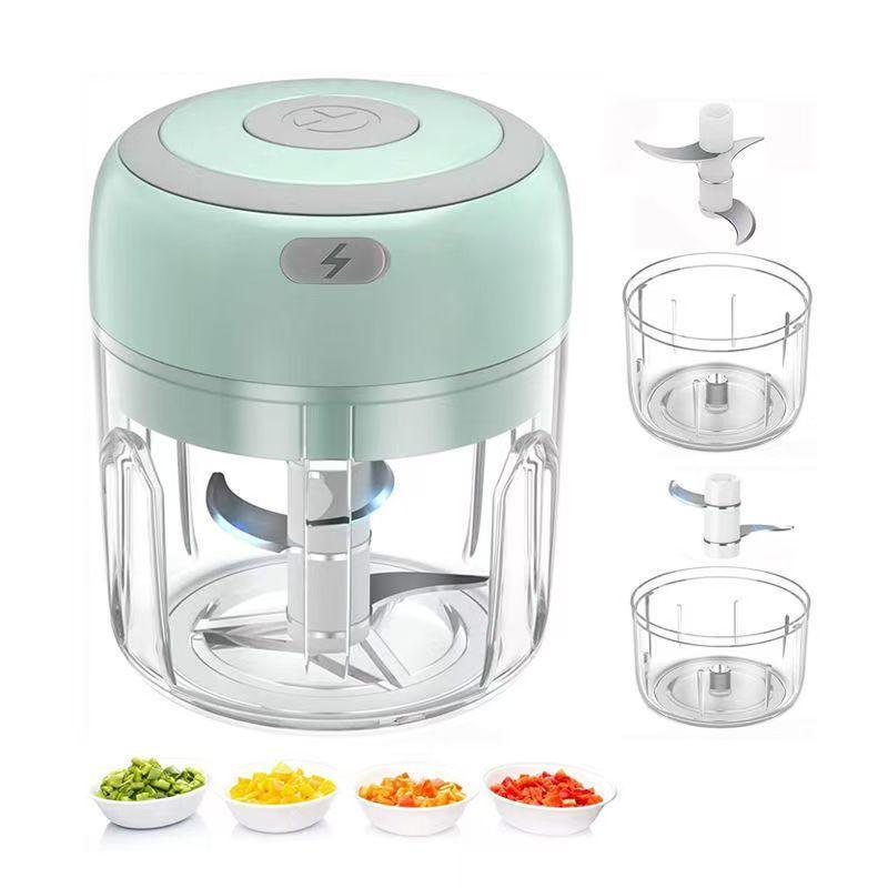 Powerful Garlic Blender 250ml – Electric Mini Chopper for Garlic, Herbs & Nuts