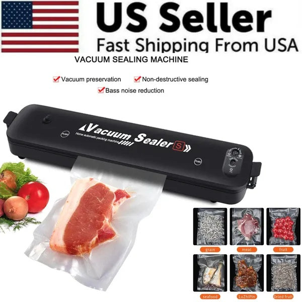 Vacuum Sealer Machine – Automatic Food Preservation & Storage Saver with Seal Bag