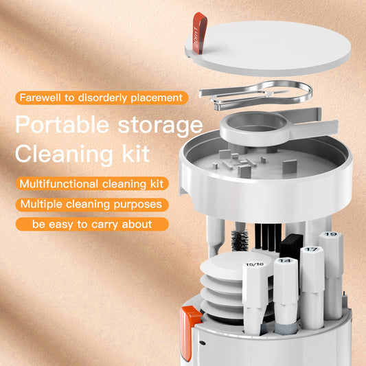 20-in-1 Laptop & Electronic Device Cleaning Kit – Multifunctional Screen & Keyboard Cleaner