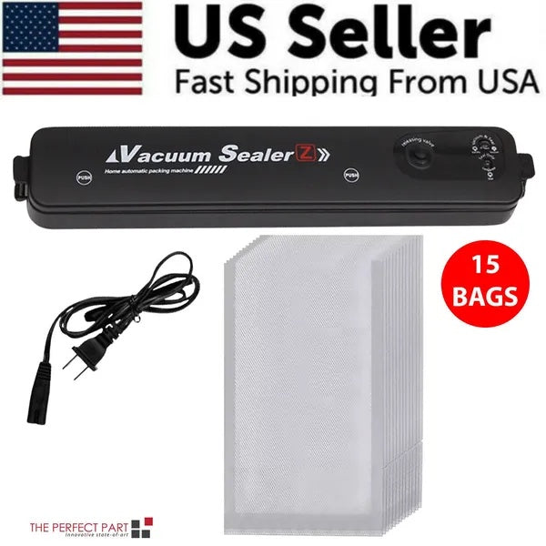Vacuum Sealer Machine – Automatic Food Preservation & Storage Saver with Seal Bag