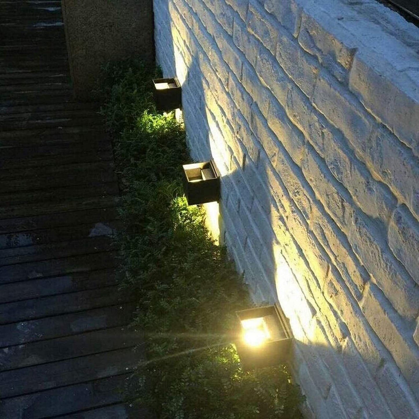 Modern LED Wall Light – Up & Down Outdoor/Indoor Sconce Lamp
