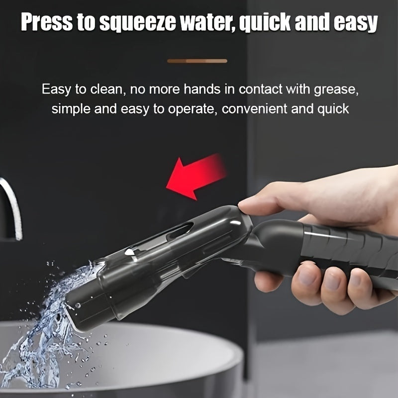 Mini Spray Mop for Countertop & Small Space Cleaning – Portable Self-Squeeze Mop Set