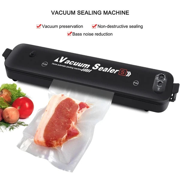 Vacuum Sealer Machine – Automatic Food Preservation & Storage Saver with Seal Bag