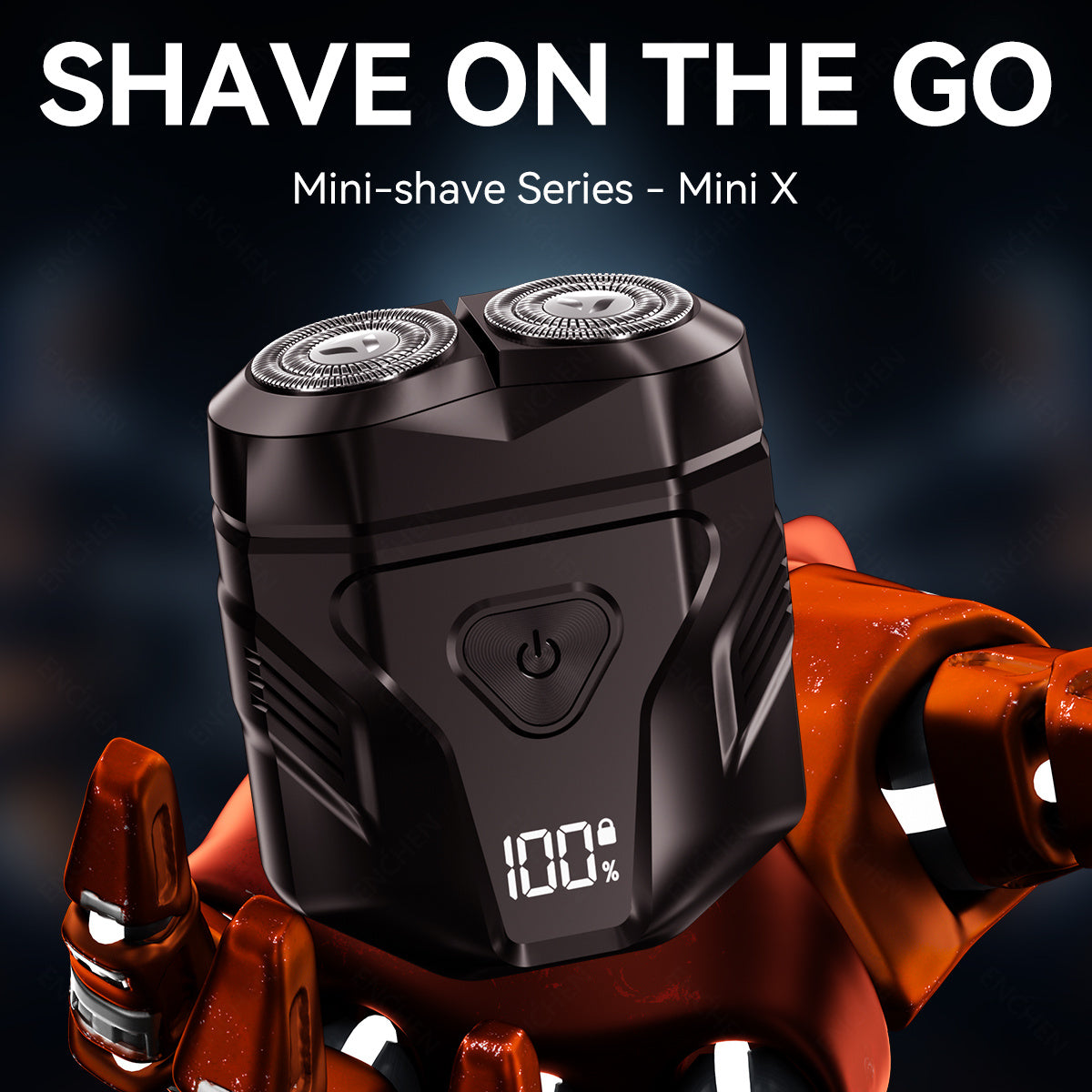 Mini-X Electric Shaver – Compact USB Rechargeable Travel Razor