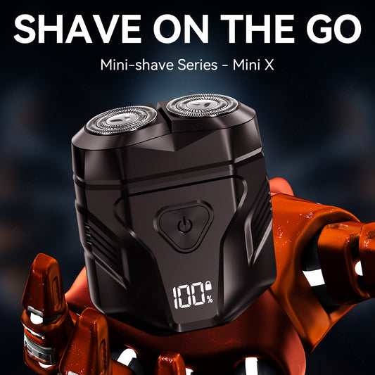 Mini-X Electric Shaver – Compact USB Rechargeable Travel Razor