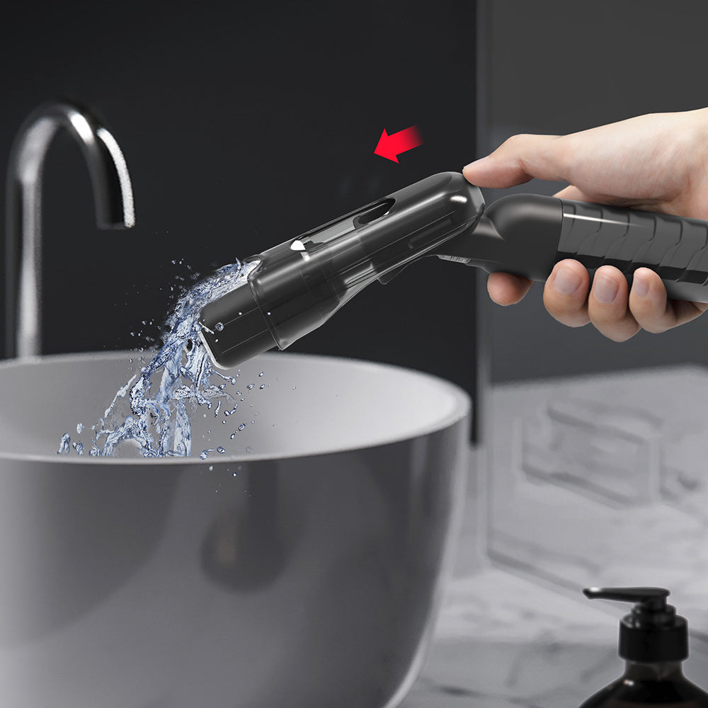 Mini Spray Mop for Countertop & Small Space Cleaning – Portable Self-Squeeze Mop Set