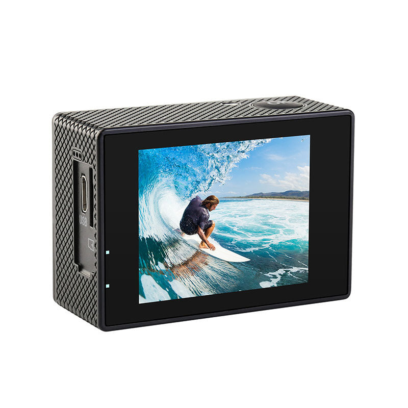 4K Waterproof Action Camera with WiFi – Helmet & Diving Sports Cam 30FPS Outdoor DV