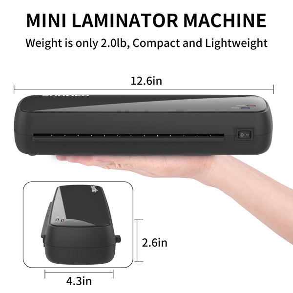4-in-1 Laminating Machine with Cutter – Fast Warm-Up & Jam-Free Design
