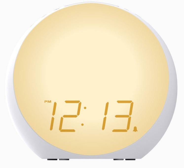Sunrise Simulation Wake Up Light Alarm Clock with Night Light – Gentle Wake-Up & Sleep Aid